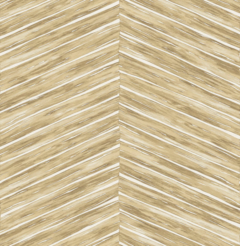 2767-23778 Pina Brown Chevron Weave Wallpaper