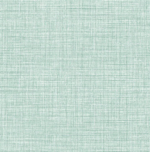 2767-24271 Tuckernuck Teal Linen Wallpaper