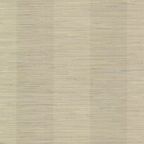 2767-256015 Pasadena Grey Grasscloth Stripe Wallpaper