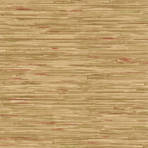 2767-44139 Cate Multicolor Vinyl Grasscloth Wallpaper