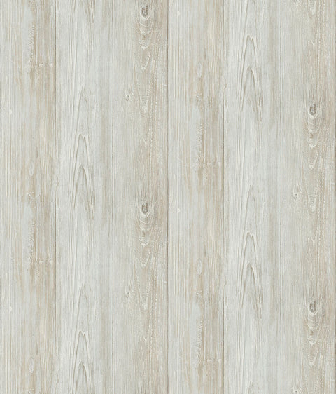 2767-64227 Thatcher Light Grey Wood Wallpaper