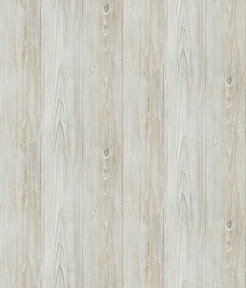 2767-64227 Thatcher Light Grey Wood Wallpaper