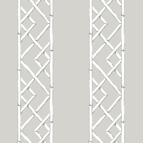 Sterling Latticework Wallpaper