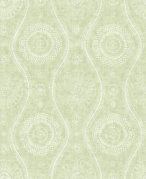 Meadow Painterly Wallpaper