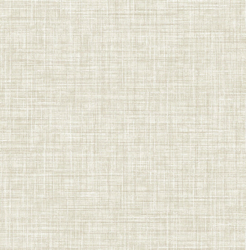 Poise Beige Linen Wallpaper