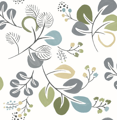 2821-25123 Jona Green Trail Wallpaper