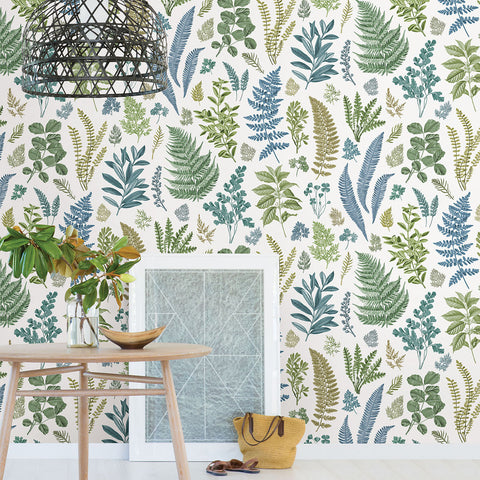 2821-SM25156 Britta Multicolor Herbs Wall Mural