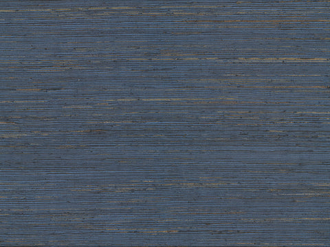 2829-82042 Pattini Indigo Grasscloth Wallpaper