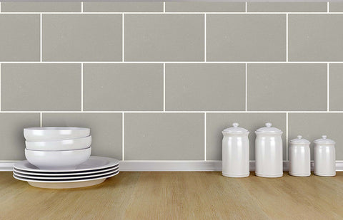 2836-M1123 Angelo Grey Subway Tile Wallpaper