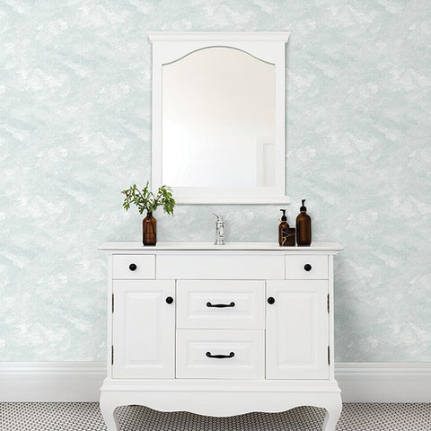 2861-25711 Bode Light Blue Cloud Wallpaper