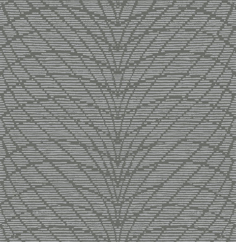 2861-25744 Aperion Taupe Chevron Wallpaper