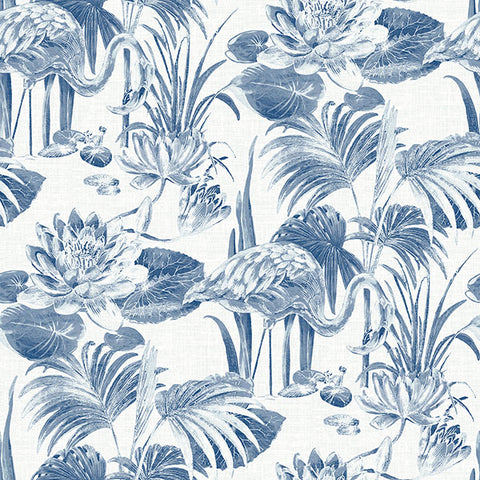2861-87523 Frolic Blue Lagoon Wallpaper