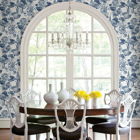 2861-87523 Frolic Blue Lagoon Wallpaper