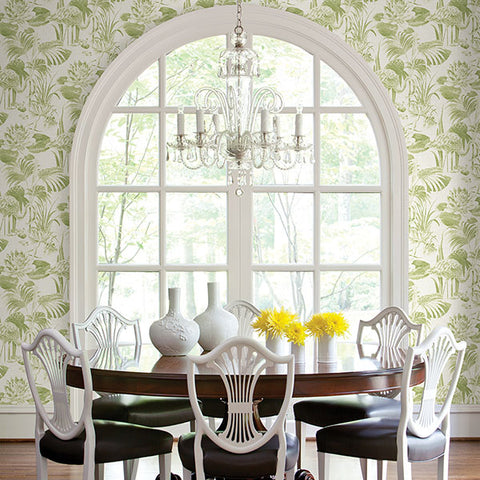 2861-87526 Frolic Green Lagoon Wallpaper
