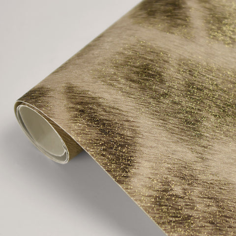 2871-88707 Montone Brown Giraffe Wallpaper