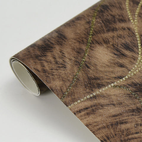 2871-88711 Abruzzo Brown Wolf Wave Wallpaper