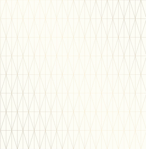 2889-25212 Tofta Off-white Geometric Wallpaper