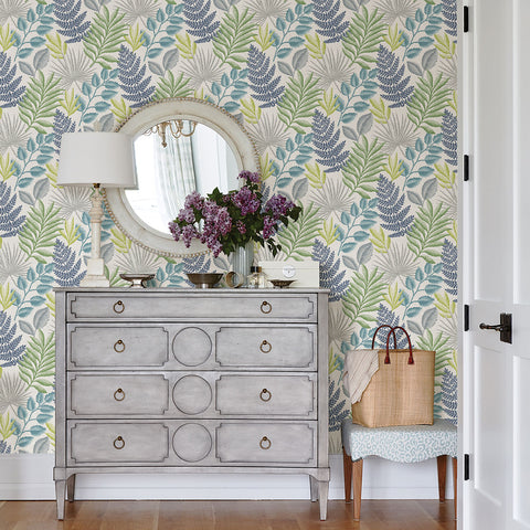 2901-87504 Palomas Multicolor Botanical Wallpaper