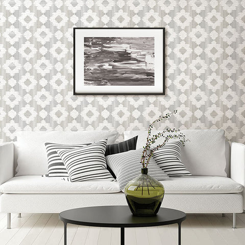 2902-25523 Babylon Metallic Abstract Floral Wallpaper
