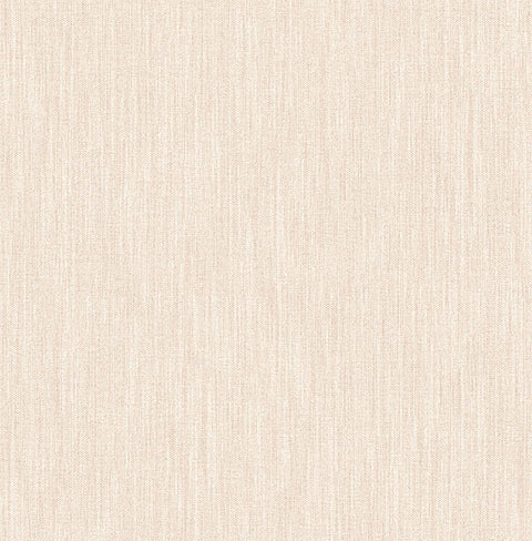 2903-25285 Chenille Blush Faux Linen Wallpaper