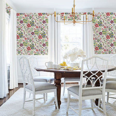 2903-25808 Gwyneth Multicolor Floral Wallpaper