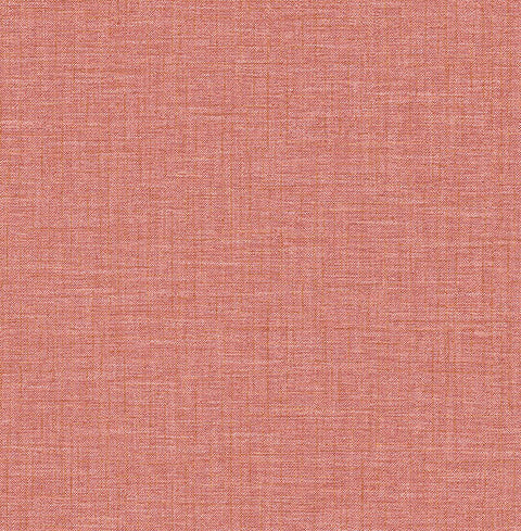 2903-25872 Jocelyn Pink Faux Linen Wallpaper