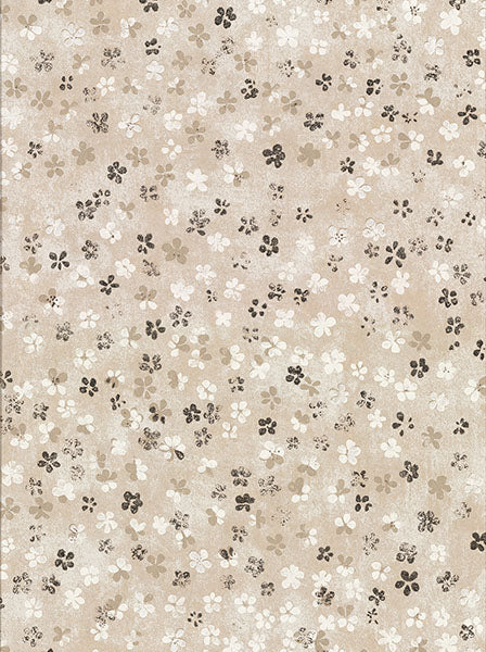 2904-00203 Cosima Beige Miniature Floral Wallpaper