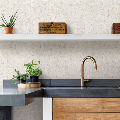 2908-24948 Millau Eggshell Faux Concrete Wallpaper