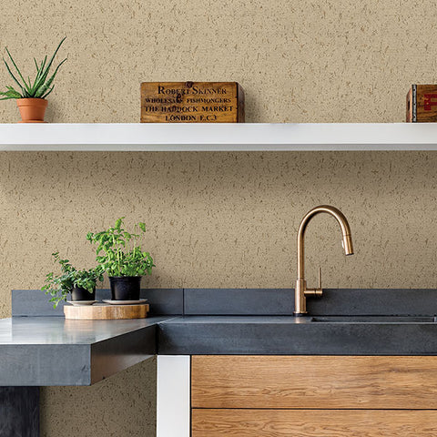 2908-25319 Guri Beige Faux Concrete Wallpaper
