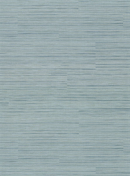 2910-2724 Coltrane Teal Faux Grasscloth Wallpaper