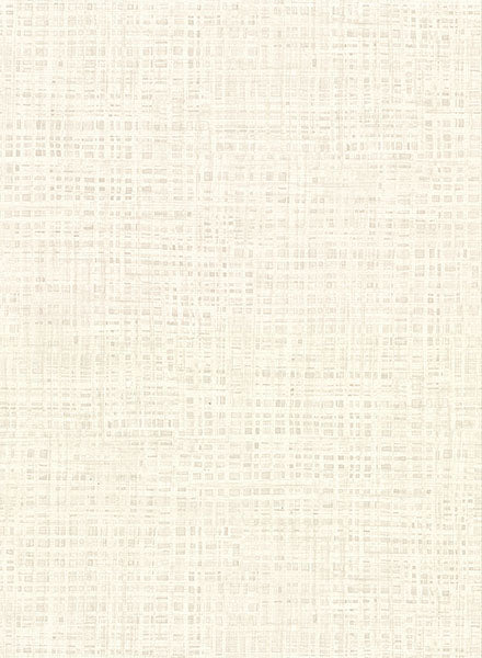 2921-50907 Montgomery Off-White Distressed Faux Linen Wallpaper