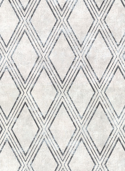 2921-51000 Dartmouth Light Grey Faux Plaster Geometric Wallpaper
