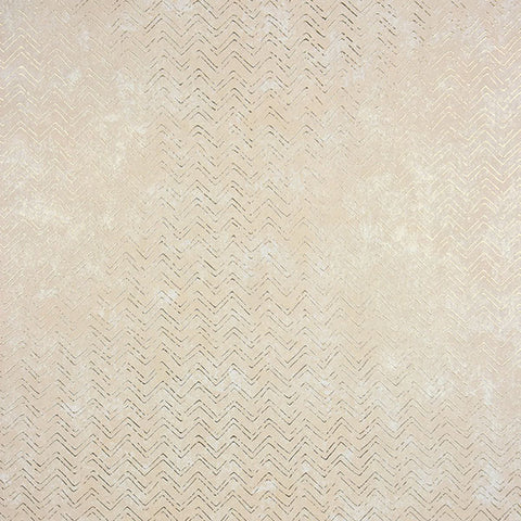 2927-00603 Luna Copper Distressed Chevron Wallpaper