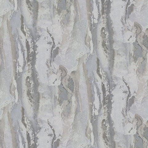 2927-10406 Vapor Silver Stone Wallpaper