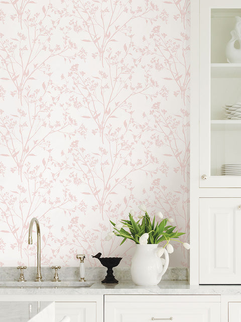 2927-80701 Southport Blush Delicate Branches Wallpaper