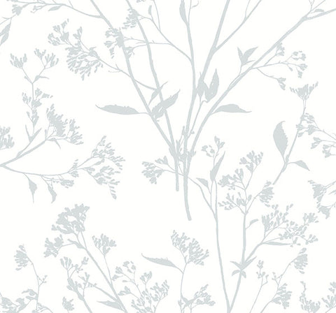 2927-80708 Southport Light Grey Delicate Branches Wallpaper