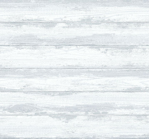2927-81400 Truro Grey Weathered Shiplap Wallpaper