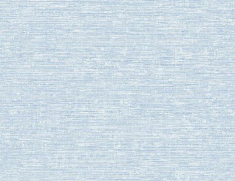 2927-81702 Tiverton Sky Blue Faux Grasscloth Wallpaper