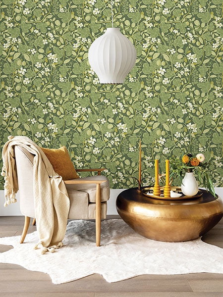 2932-65121 Ewald Green Garden Vines Wallpaper
