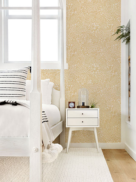 2932-65128 Siv Butter Botanical Wallpaper