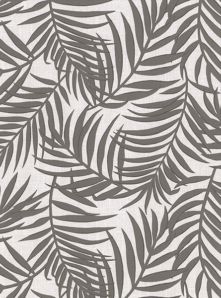 2945-1133 Lanai Grey Fronds Wallpaper