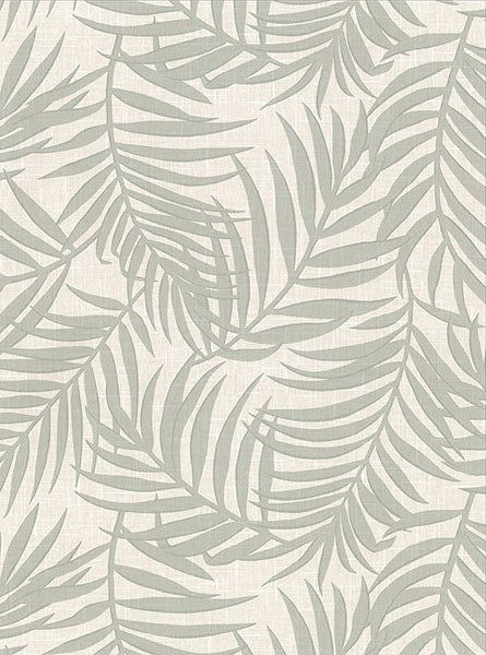 2945-1134 Lanai Beige Fronds Wallpaper