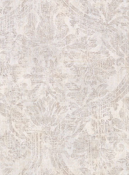 2945-2756 Abigail Cream Damask Wallpaper