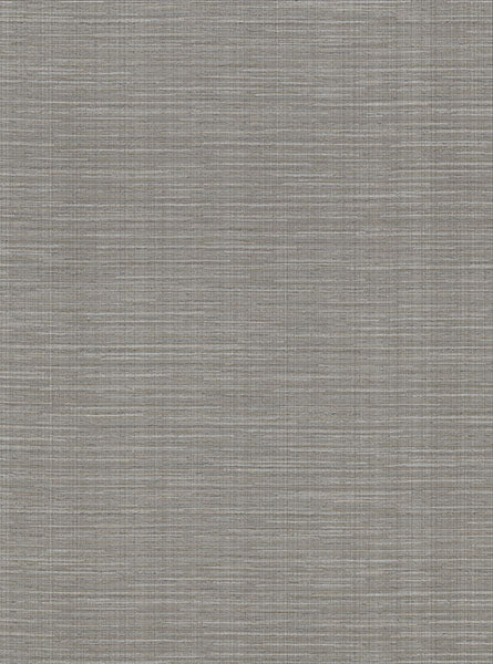 2945-2778 Bay Ridge Dark Grey Faux Grasscloth Wallpaper