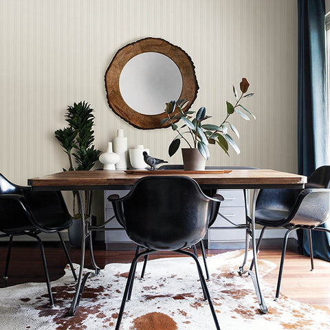 2948-27004 Symphony Platinum Stripe Wallpaper