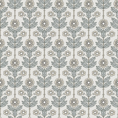 2948-28005 Aya White Floral Wallpaper