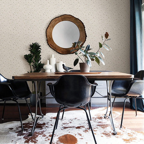 2948-28010 Lark White Botanical Wallpaper