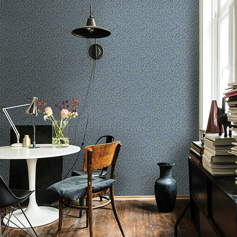 2948-33018 Posey Slate Vines Wallpaper