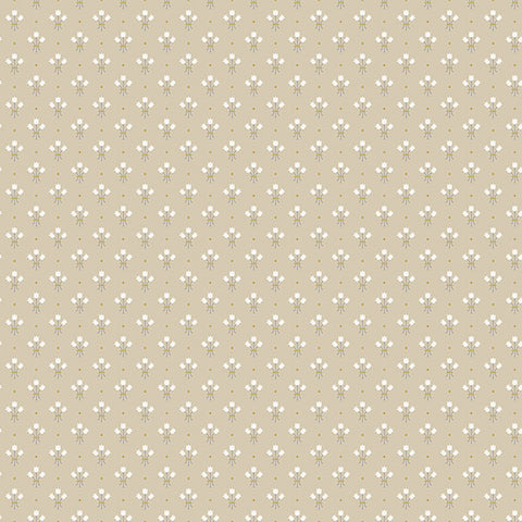 2948-33027 Lili Beige Miniature Floral Wallpaper