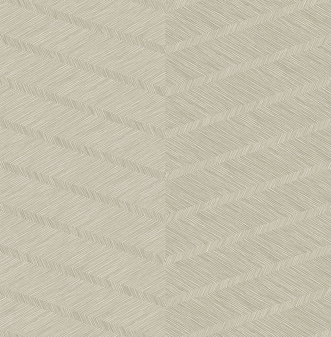 2964-25918 Aspen Champagne Chevron Wallpaper
